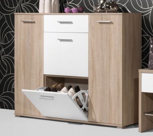 Mẫu tủ giày gỗ MDF - VD 3